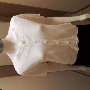 Jenny white shrug/ excellent condition,  size XL.